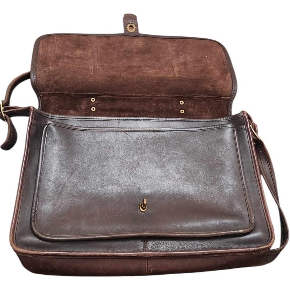 Vintage Coach Metropolitan Briefcase 5780 Style Leather Messenger Bag Pre-1994 - Picture 6 of 11